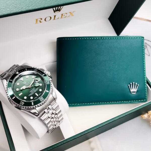 Pack Reloj ROLEX + Billetera  | Combo Reloj + Billetera