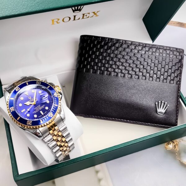 Pack Reloj ROLEX + Billetera  | Combo Reloj + Billetera
