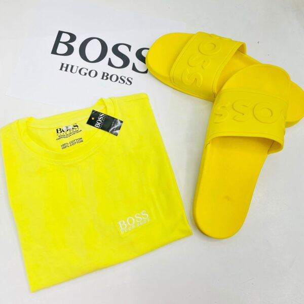 HUGO BOSS Pack Camisa + Chanclas Hombre