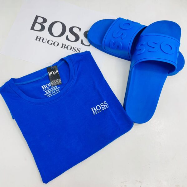 HUGO BOSS Pack Camisa + Chanclas Hombre