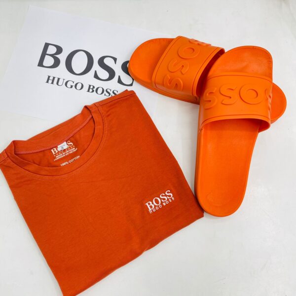 HUGO BOSS Pack Camisa + Chanclas Hombre