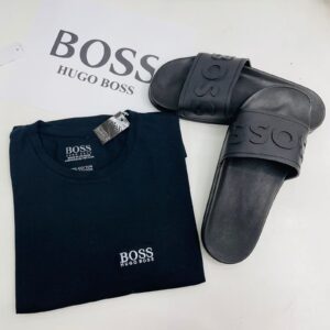 HUGO BOSS Pack Camisa + Chanclas Hombre