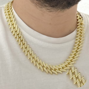 Cadena Cubana Oro Laminado | Cadena Oro Laminado