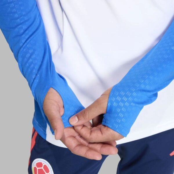 Buzo de Entrenamiento Selección Colombia – Edición Blanca Streetwear 2026